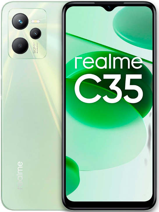 Смартфон realme C35 4/64 Гб Global Green