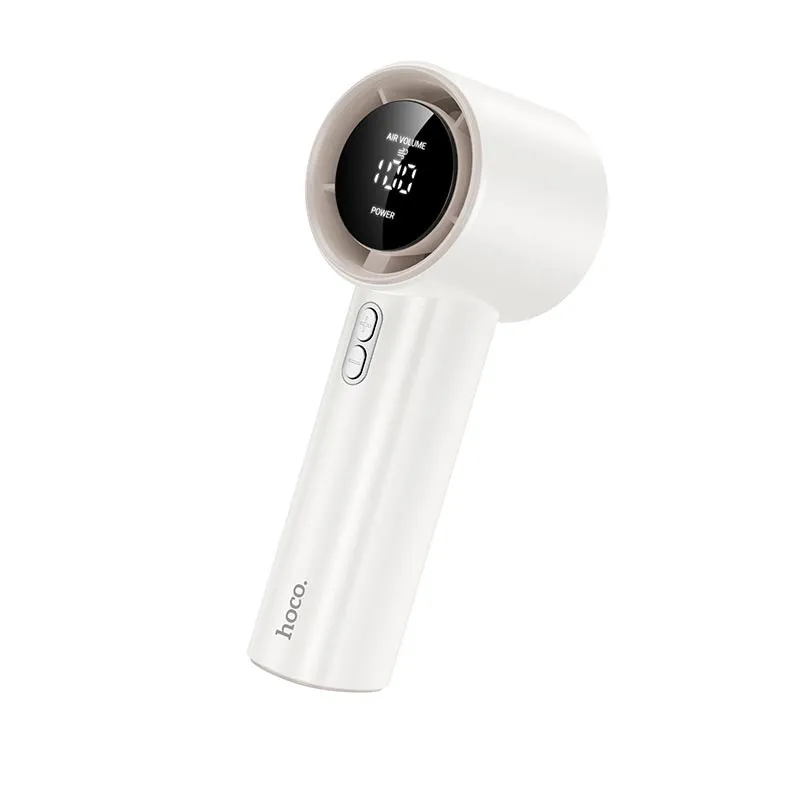 Мини-вентилятор портативный Hoco HX64 с LED-дисплеем и аккумулятором 3600 мАч (786627) - фото 2 Мини-вентилятор портативный Hoco HX64 с LED-дисплеем и аккумулятором 3600 мАч (786627) - фото 2