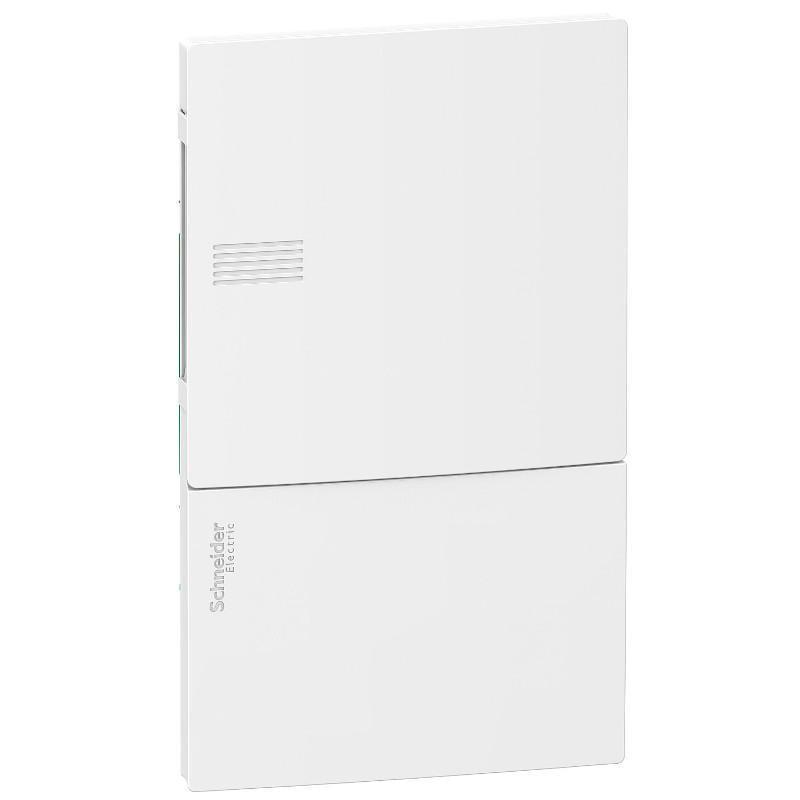 Щит розподільчий внутрішній Schneider Electric Resi9 MP 1ряд/4 модулів з дверцятами Білий (MIP22104)