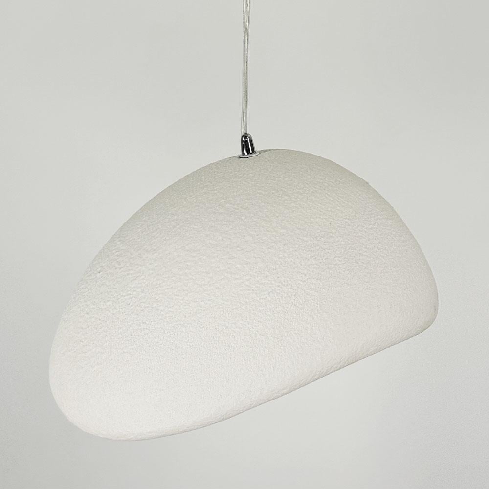 Світильник-хмара з гіпсовим корпусом 40х32х24 см Білий (MJ215-400 WT) - фото 3