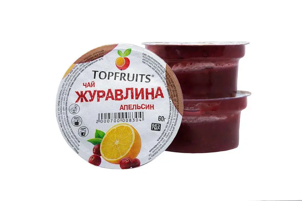 Чай ягодный TopFruits клюква/апельсин 60 г (2000700008304) - фото 2