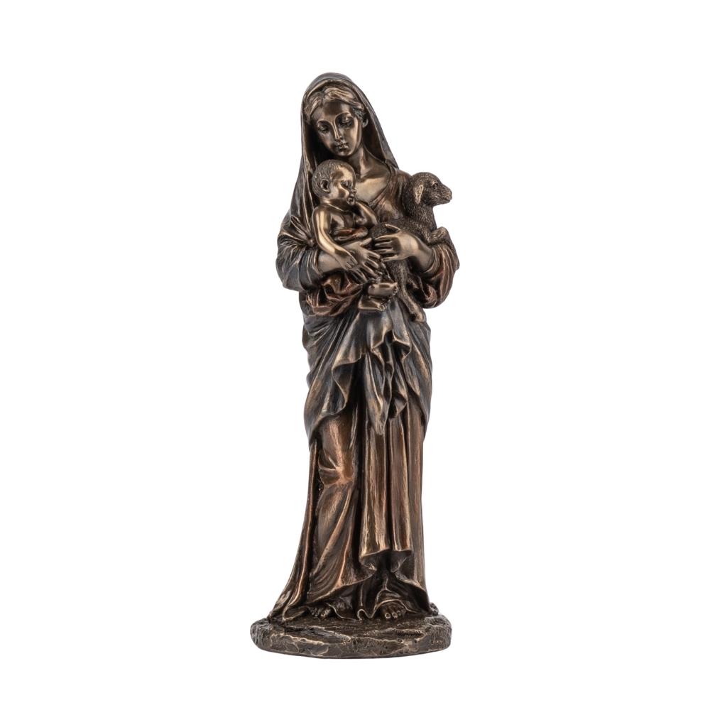 Статуэтка Дева Мария с младенцем коллекция Veronese 21 см (76149A1)