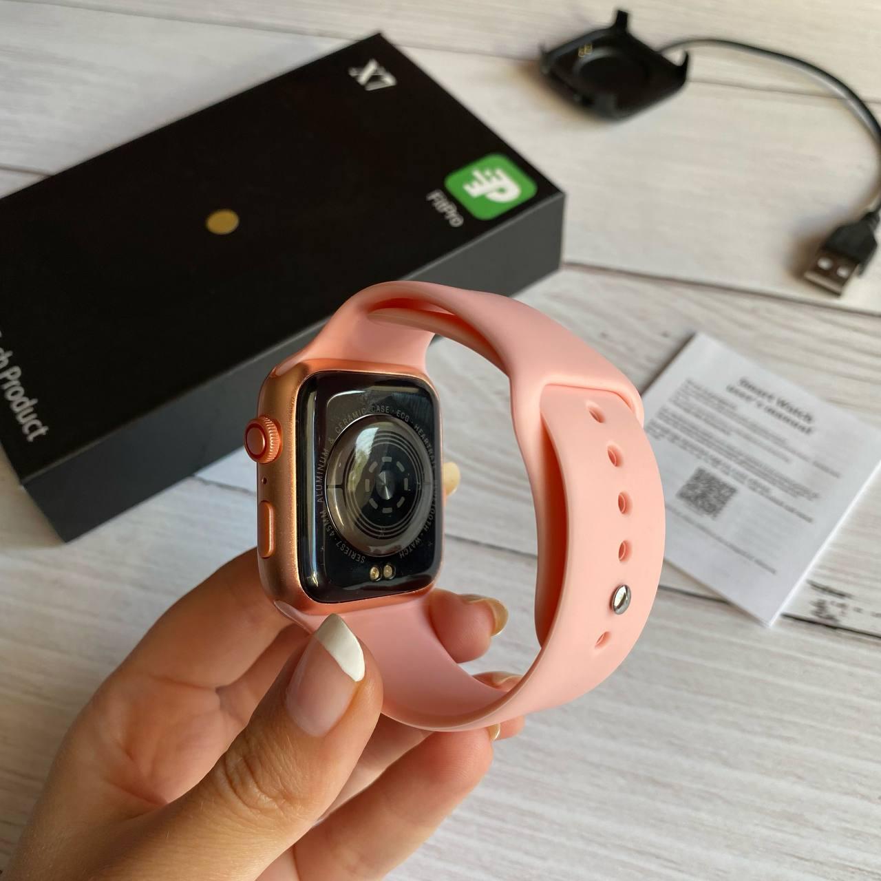 Смарт-часы X7 Smart watch Розовый (20961646) - фото 4