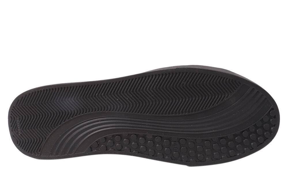 Кеди чоловічі New Man зі шкіри на низькому ходу на шнурівці р. 41 Чорний (57-21DTS) - фото 6 Кеди чоловічі New Man зі шкіри на низькому ходу на шнурівці р. 41 Чорний (57-21DTS) - фото 6