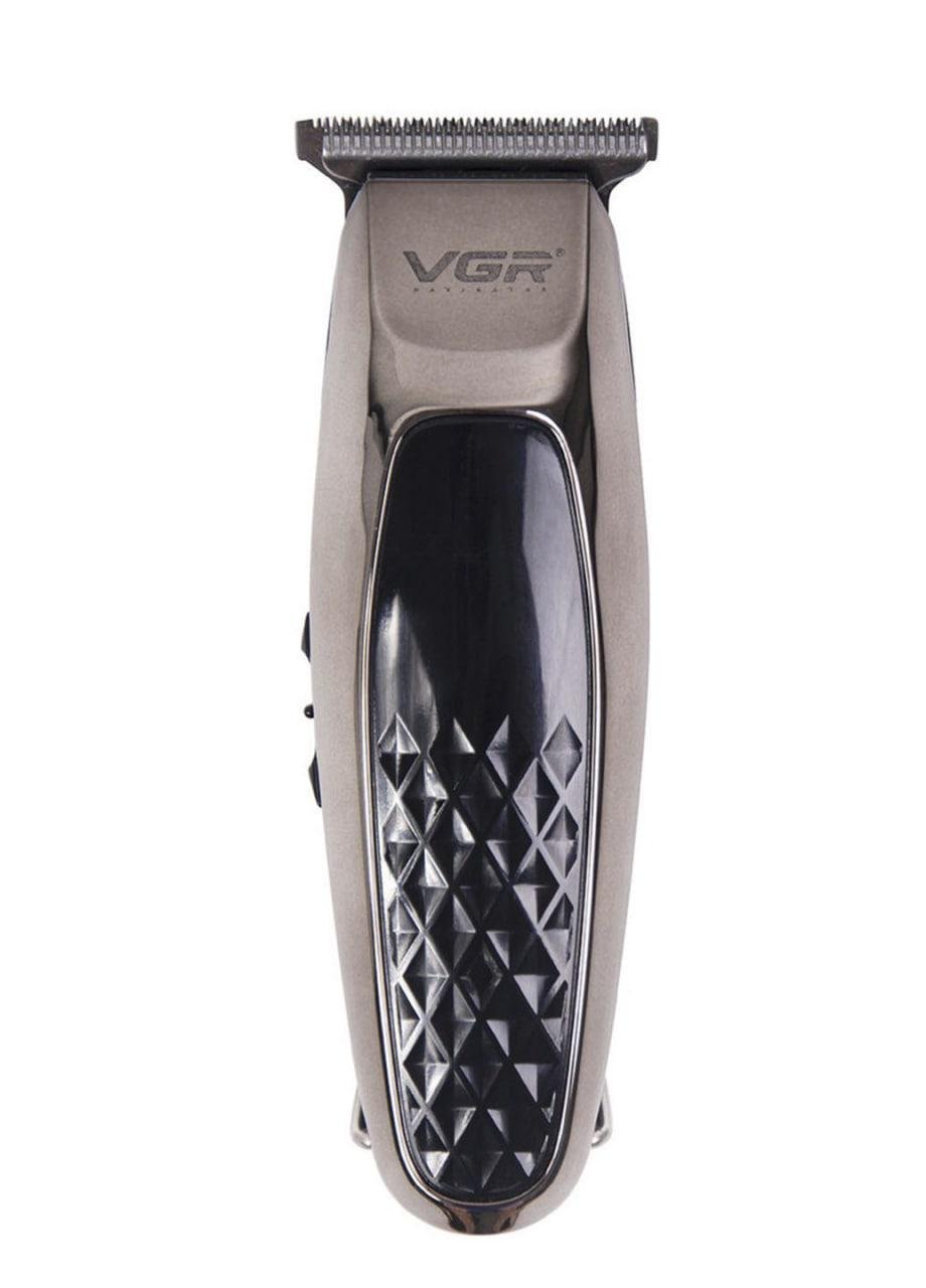 Триммер VGR V-093 для бороды и усов Черный (VGR093I)