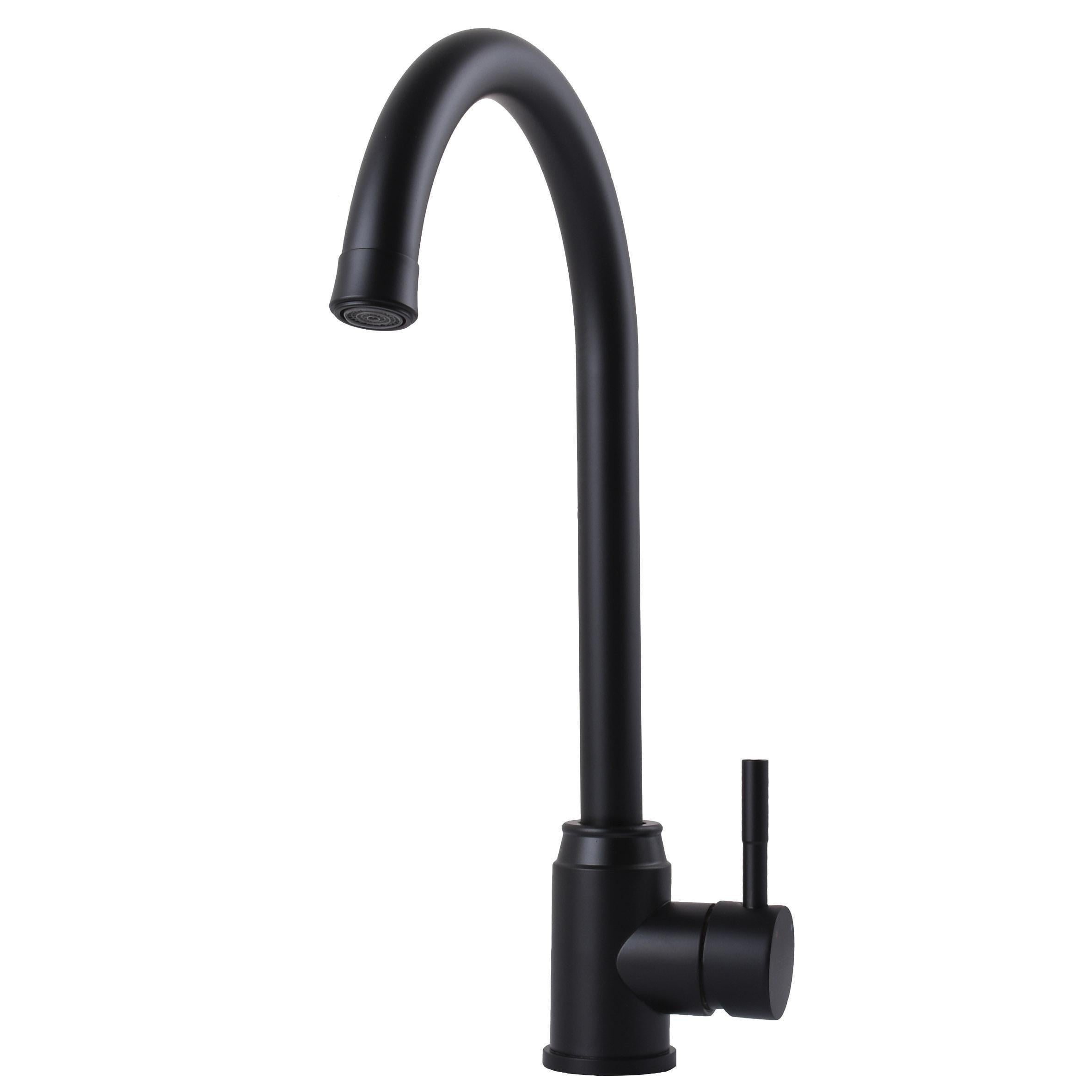 Кран на кухню Globus Lux Черный матовый (27594)