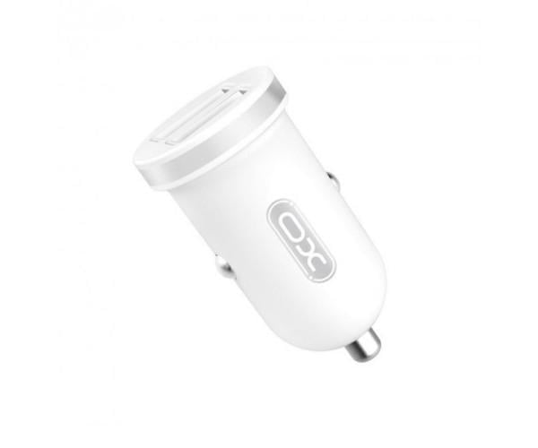 Зарядний пристрій автомобільний Xo CC18 Dual USB 2,1A 10W White