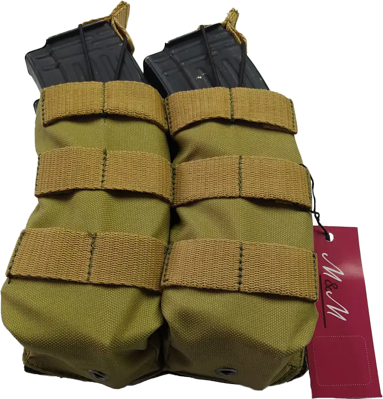 Подсумок М&М для магазинов АК или М16 4 шт. Койот (213405) - фото 2 Подсумок М&М для магазинов АК или М16 4 шт. Койот (213405) - фото 2
