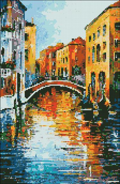 Алмазная мозаика Венеция 28х43 см (АМШ-127)