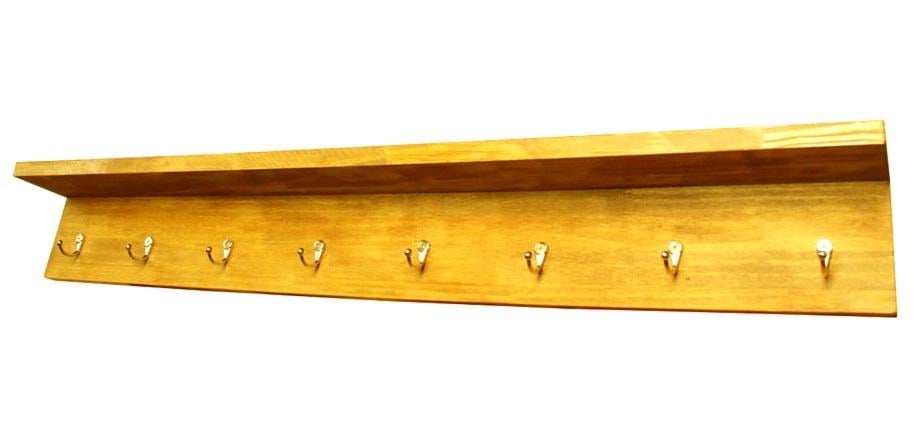 Вешалка для сумок из дерева Пиренея 8 Карри (ВСУ-807003)