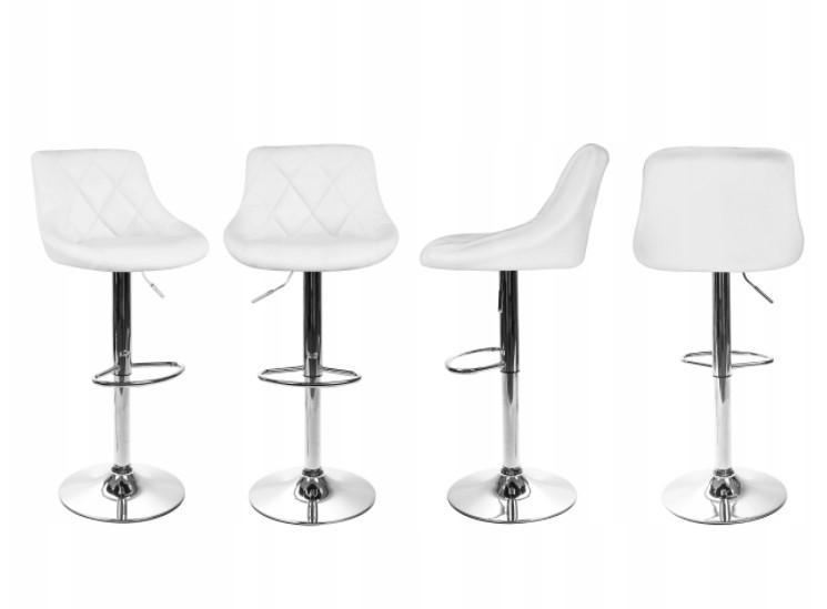 Стул барный хокер Homart DM-931 Белый (9151) - фото 4 Стул барный хокер Homart DM-931 Белый (9151) - фото 4