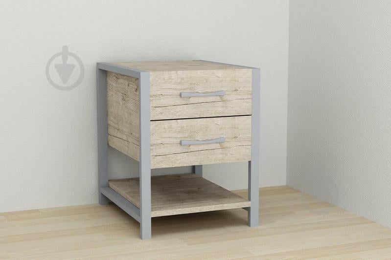 Тумба Ferrum-decor Вивьен 2/1 50x41x40 см Дуб (XK00140)