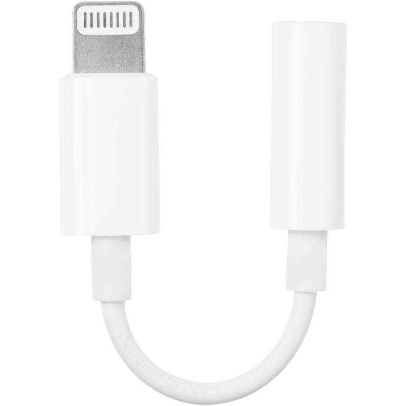 Адаптер Apple Lightning to 3,5 мм White