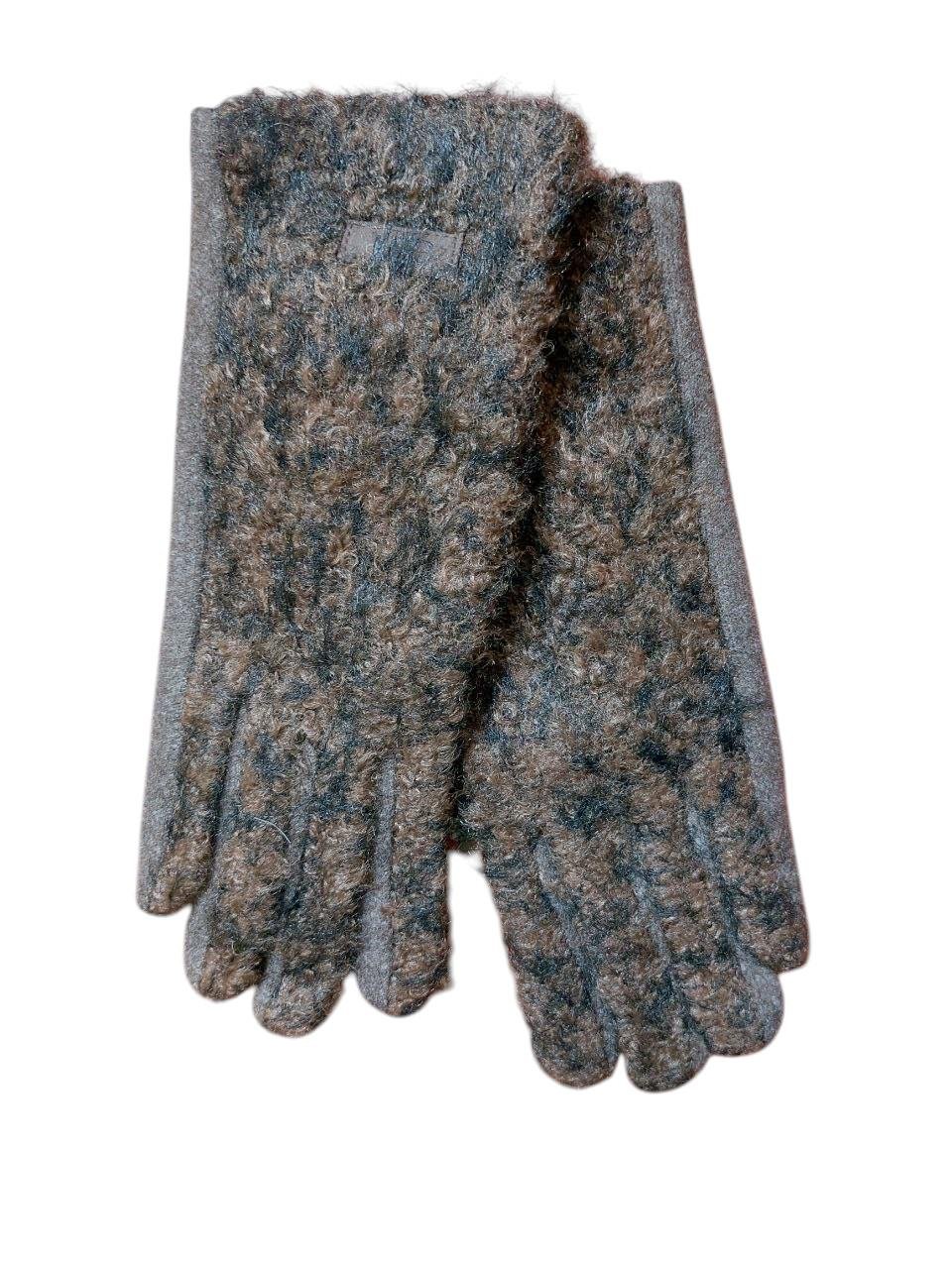 Перчатки сенсорные женские теплые One size Коричневый (456900/4) - фото 1 Перчатки сенсорные женские теплые One size Коричневый (456900/4) - фото 1