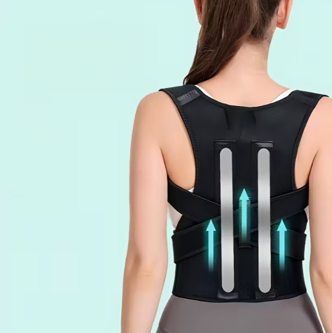 Корсет жіночий IYDOAMEA для вирівнювання спини/підтримка хребта M Чорний (1320/12) - фото 7