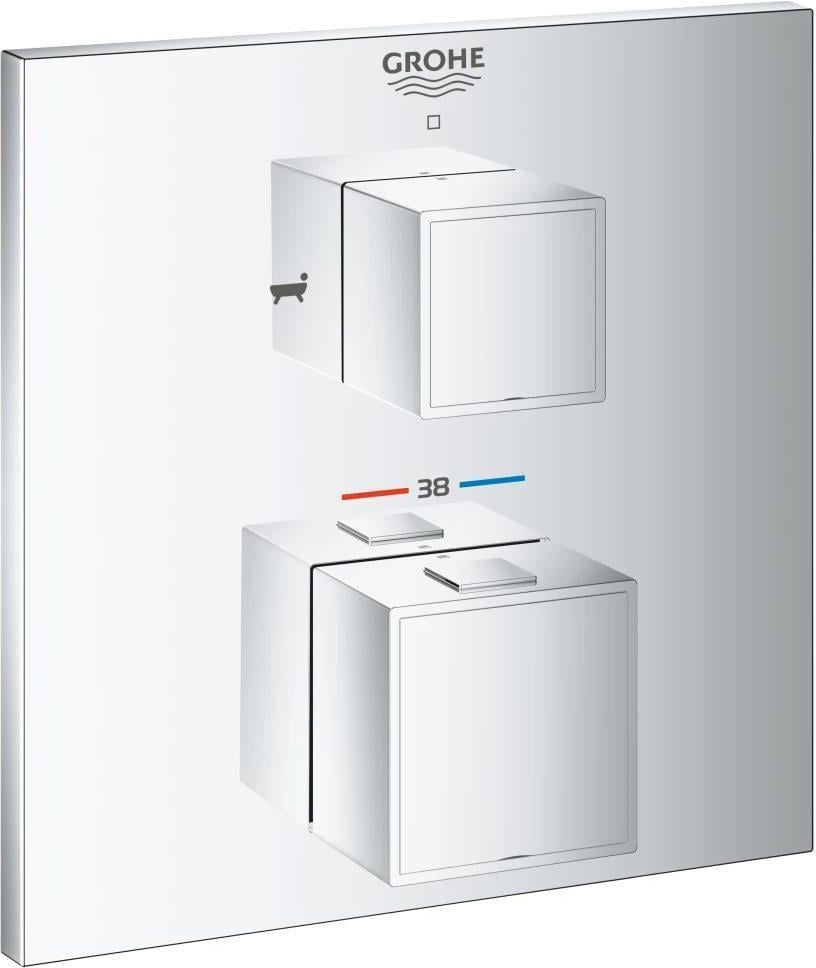 Смеситель для душевой кабины Grohe Grohtherm Cube (24155000)