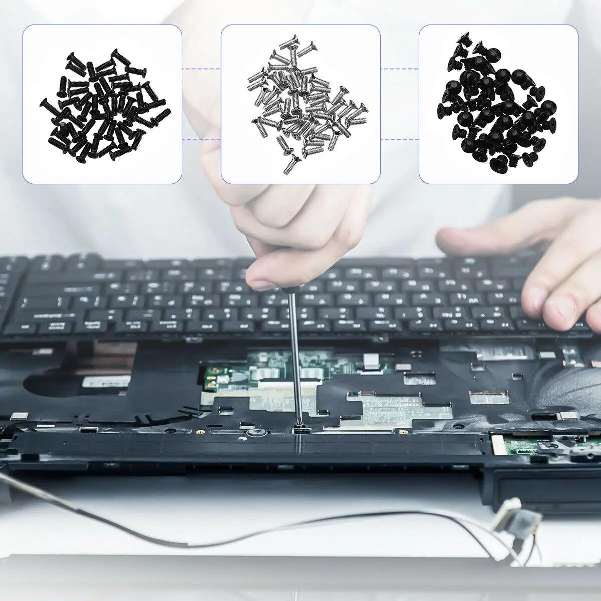 Набір гвинтів для ноутбука M2/M2,5/M3 18 типів 500 шт. (697845) - фото 3 Набір гвинтів для ноутбука M2/M2,5/M3 18 типів 500 шт. (697845) - фото 3