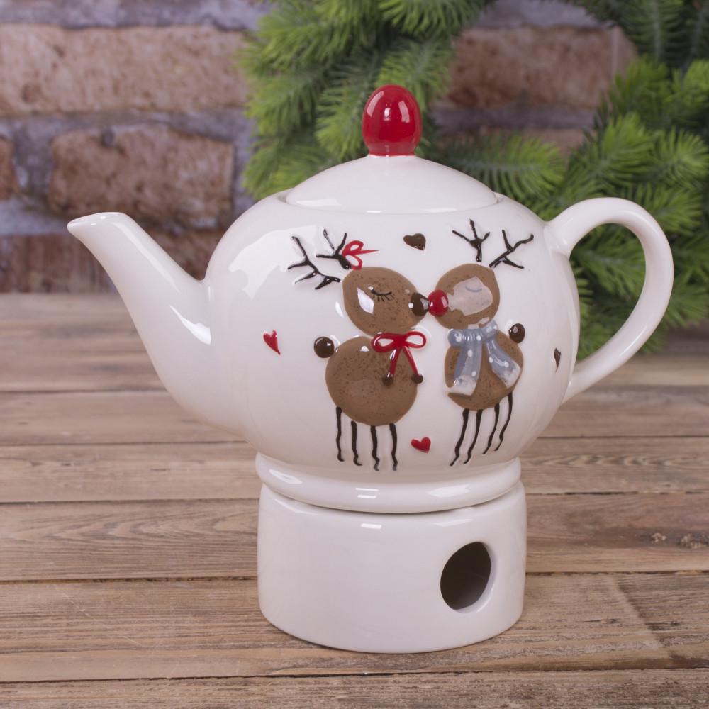 Чайник с двумя оленями (2297)