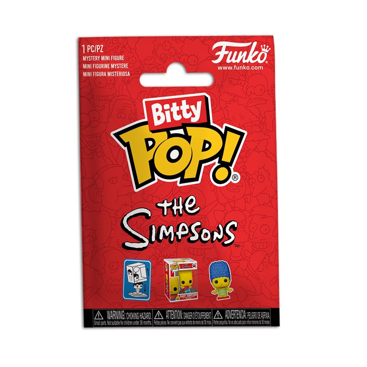 Детская игровая фигурка Funko Bitty Pop Симпсоны 2.3 см (85722) Детская игровая фигурка Funko Bitty Pop Симпсоны 2.3 см (85722)