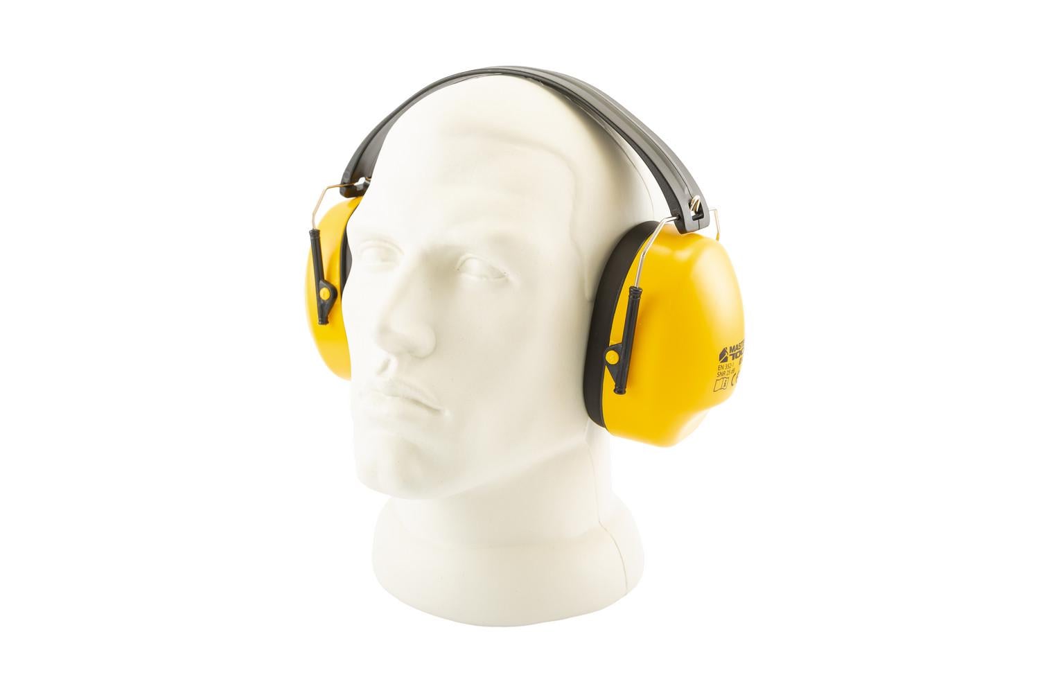 Наушники защитные противошумные MasterTool со складным оголовьем III-EN 352-1 SNR 25 dB (82-0120)