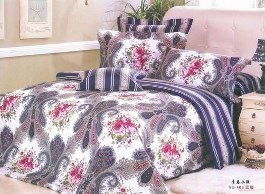 Комплект постільної білизни з макко-сатин Kumeng 60821