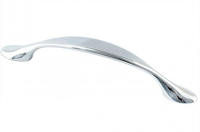 Мебельная ручка GTV CAMAIO С-128 мм L-160 мм Хром (UZ-CAMAI-128-01)