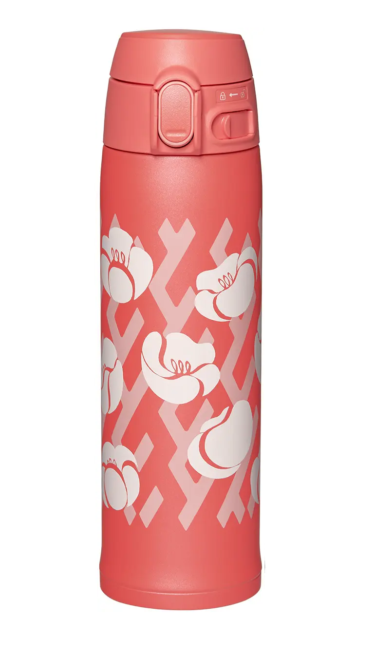 Термокружка Zojirushi SM-TAE48SA 0,48 л Червоний/Квіти (1013-1678.05.53) - фото 1 Термокружка Zojirushi SM-TAE48SA 0,48 л Червоний/Квіти (1013-1678.05.53) - фото 1