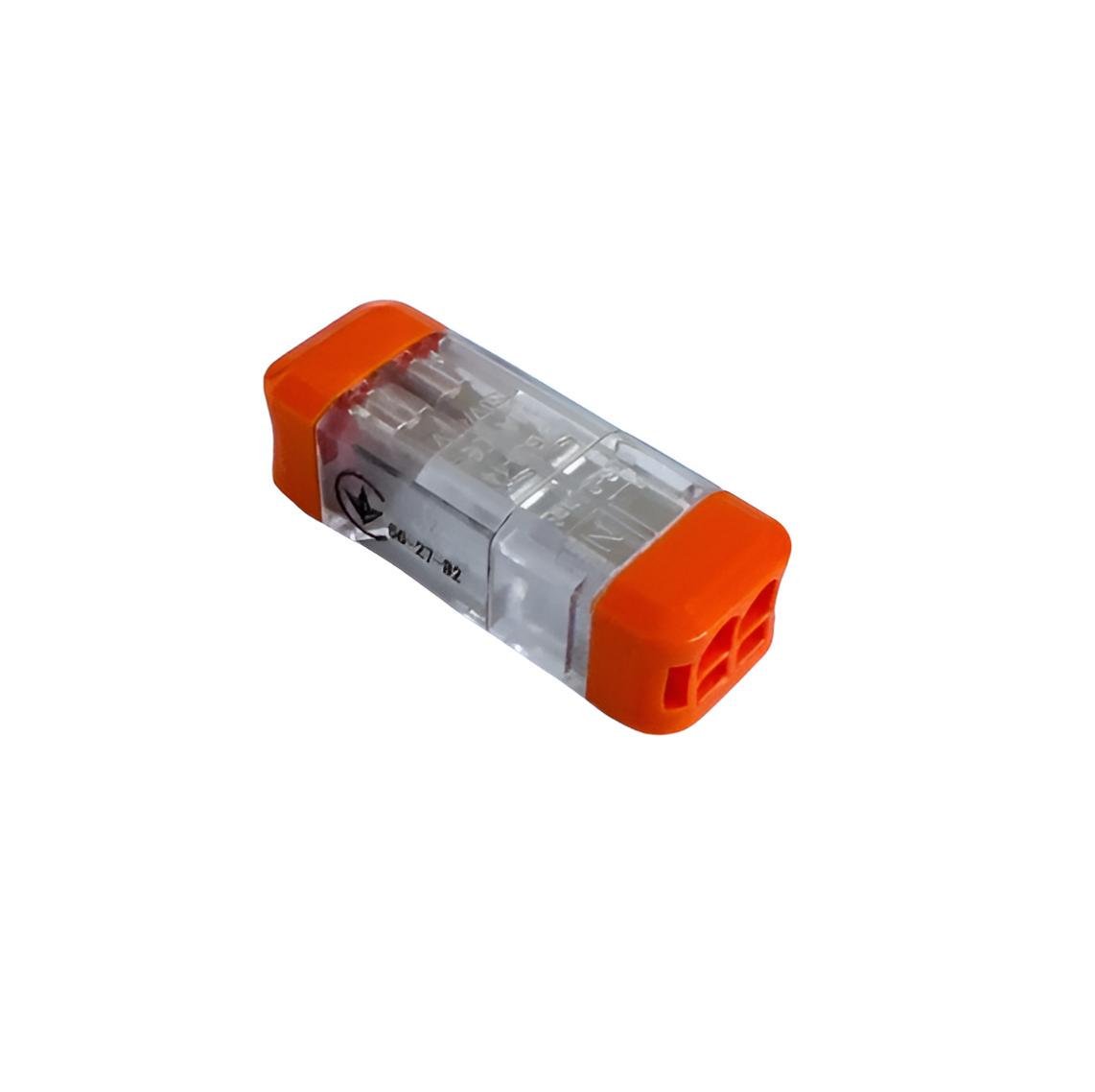 Клемма соединительная универсальная двухсторонняя самозажимная 2/2 отверстия (2331685195) Клемма соединительная универсальная двухсторонняя самозажимная 2/2 отверстия (2331685195)