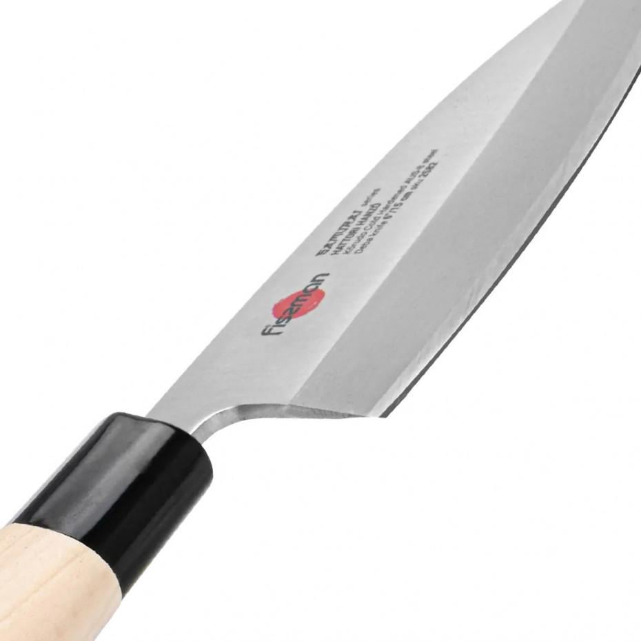 Кухонний ніж Fissman Kensei Hanzo Деба 180 мм (2581) - фото 2