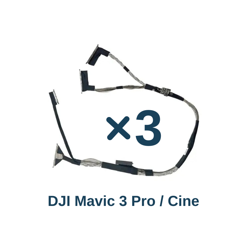 Шлейф камеры и подвеса DJI Mavic 3 Pro/Cine 3 шт. (KV34) - фото 2