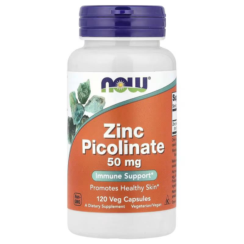 Пиколинат цинка Zinc Picolinate 50 мг 120 вег. кап.