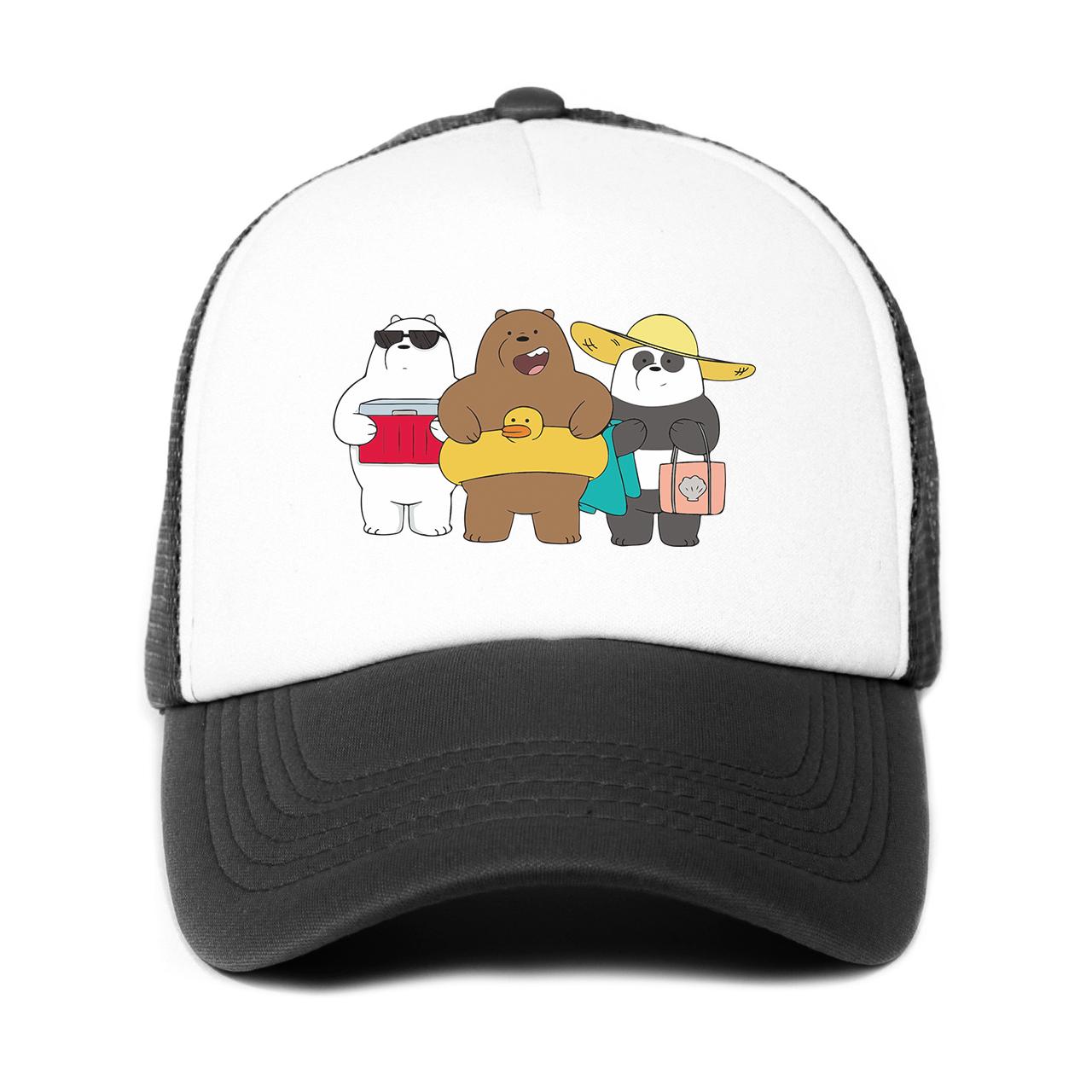 Кепка тракер дитяча We Bare Bears Чорний (33404-2893-BK)