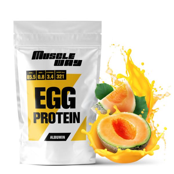 Протеин яичный MuscleWay Egg Protein Albumin Диня 85,5% белка 500 г 14 порций (21-125-alb-mw-rs500.9)