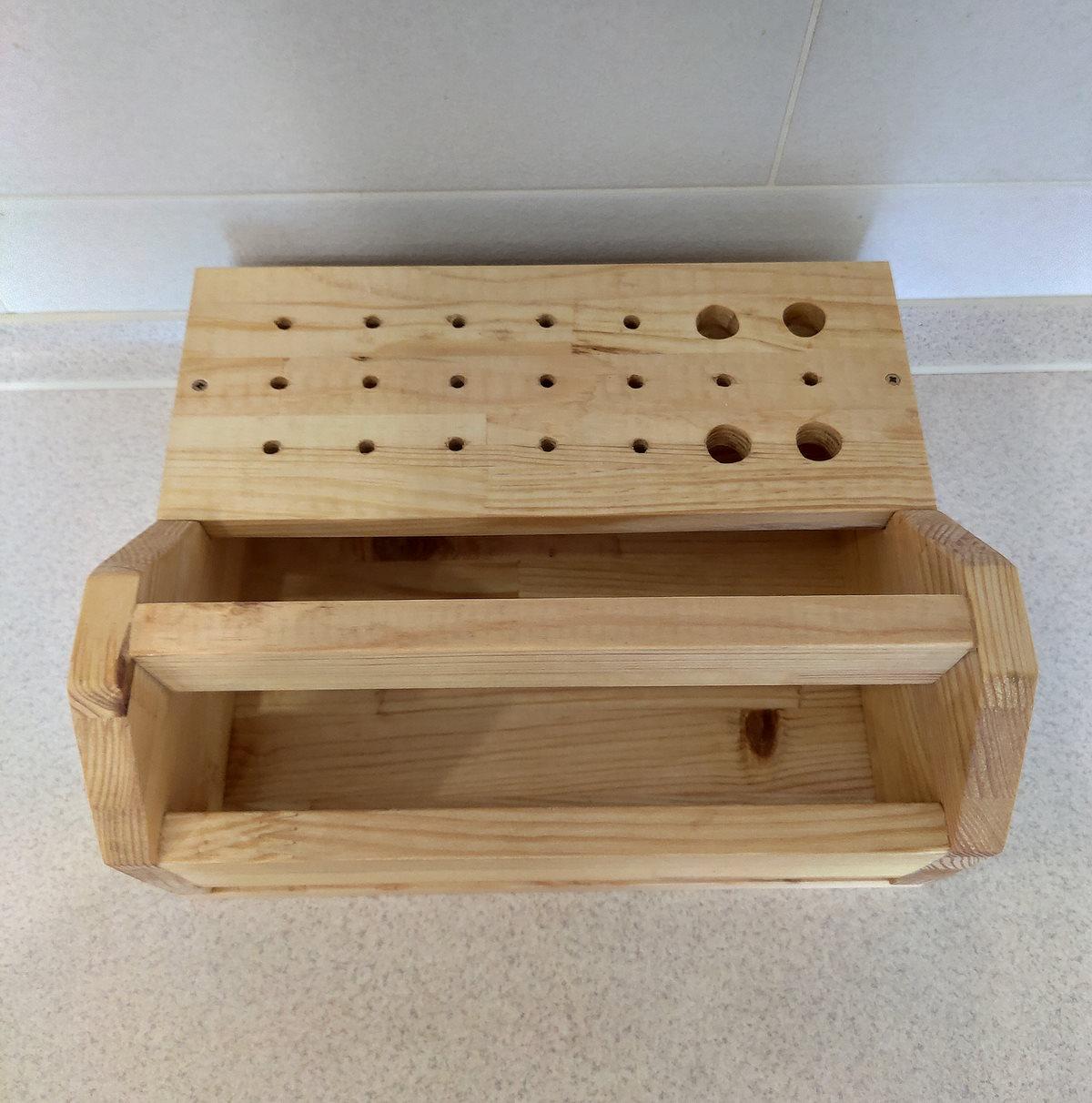 Органайзер для инструмента деревянный (2087890126) - фото 3 Органайзер для инструмента деревянный (2087890126) - фото 3