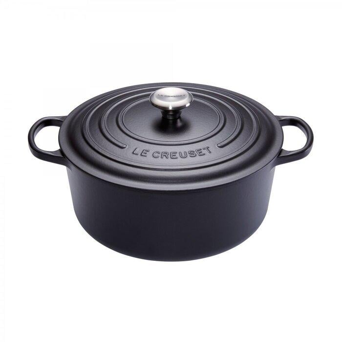 Каструля жароміцна Le Creuset 30 см 8,4 л Чорний