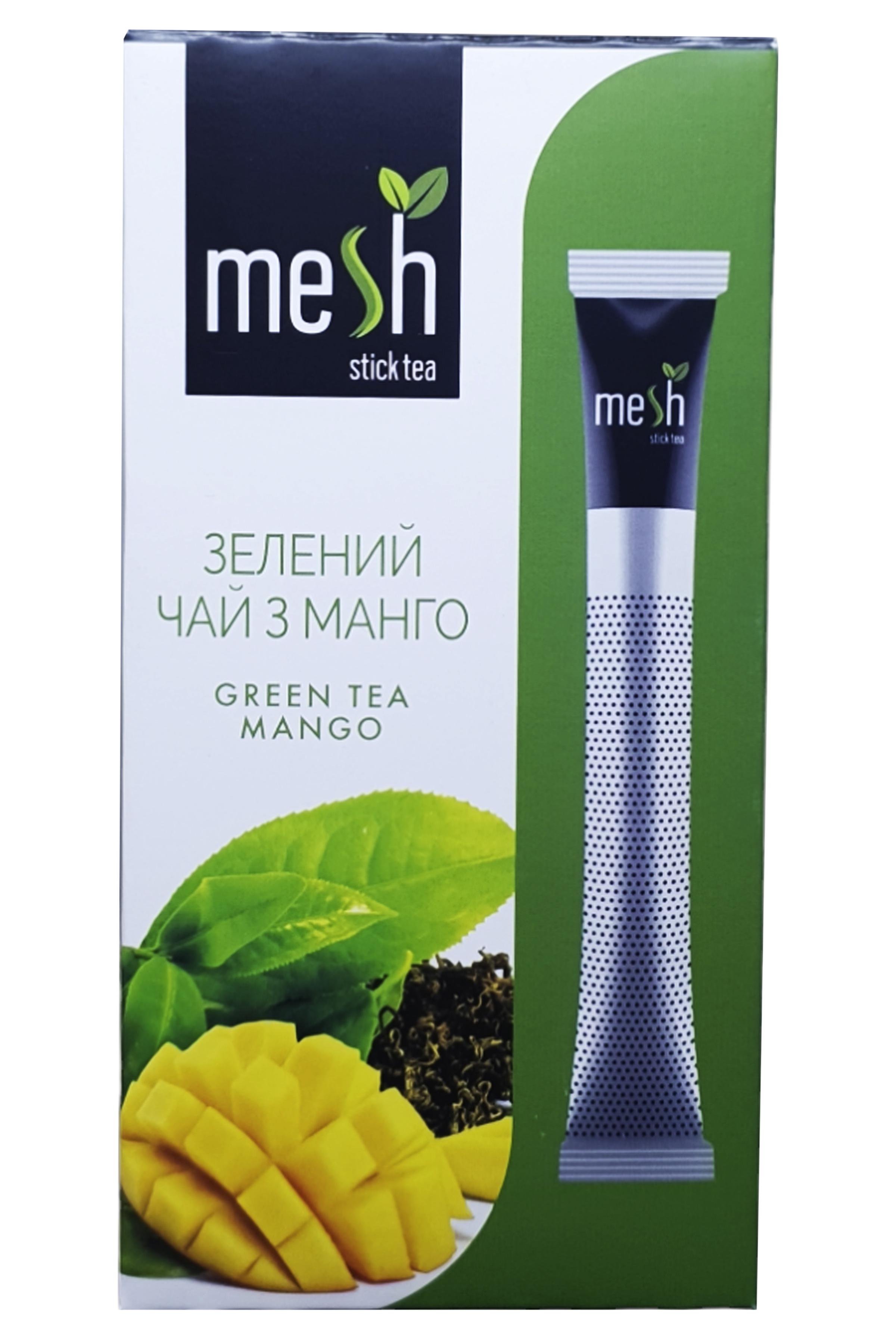 Чай зеленый Mesh с манго в пакетиках 16 шт. по 2 г (58872) - фото 3 Чай зеленый Mesh с манго в пакетиках 16 шт. по 2 г (58872) - фото 3