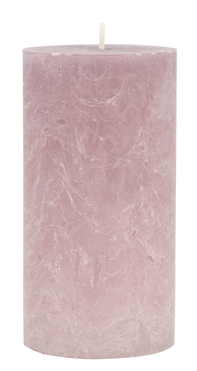 Свічка рустик Bolsius 130/68 Рожевий (22287272) - фото 3