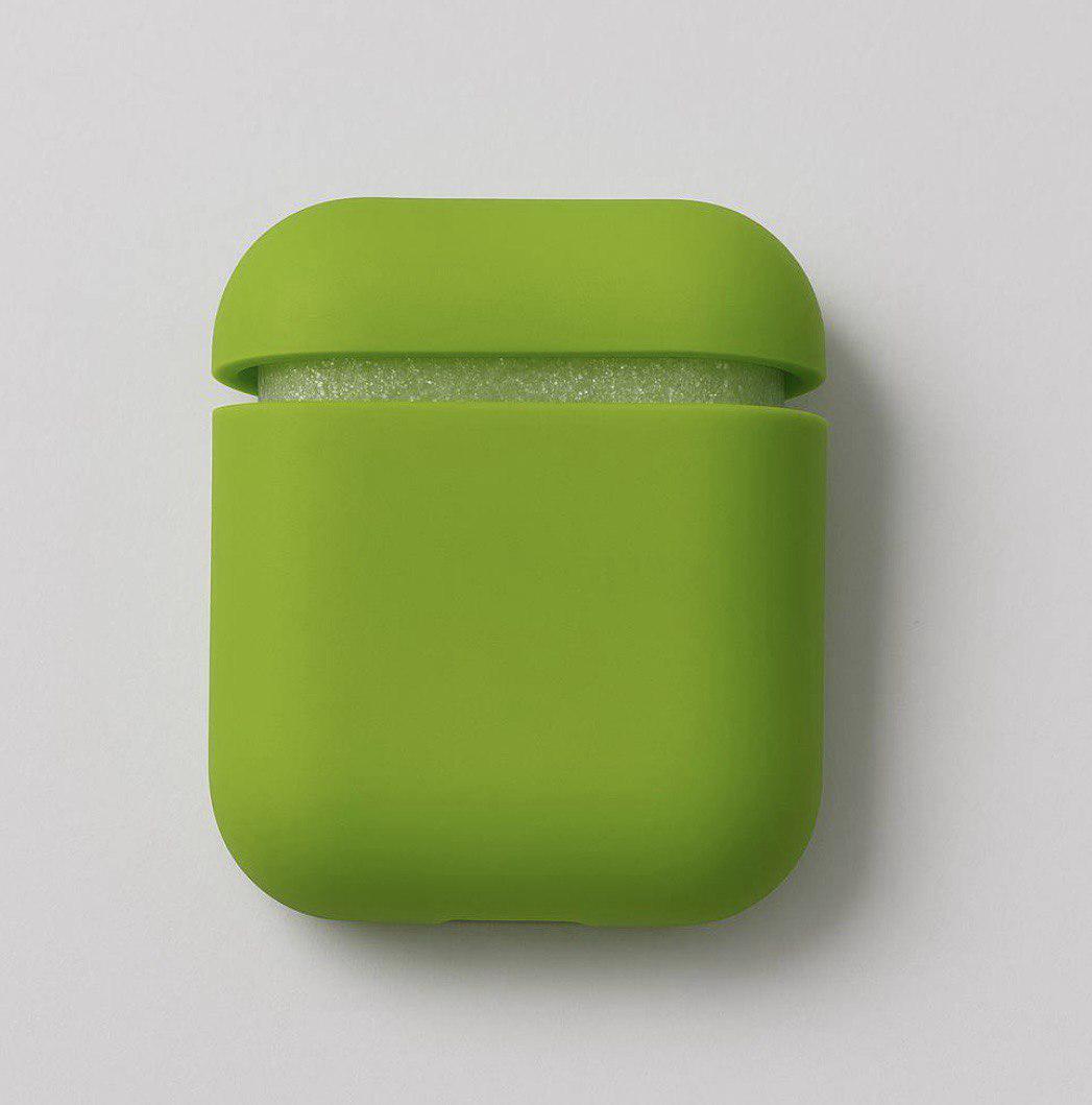 Чехол Slim Silicon Case для AirPods 2 Grass Green (м01081) Чехол Slim Silicon Case для AirPods 2 Grass Green (м01081)