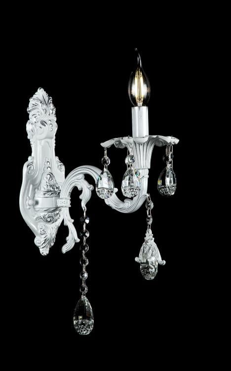 Бра свічка Ray B30309/1W WT+SL (IR005239)