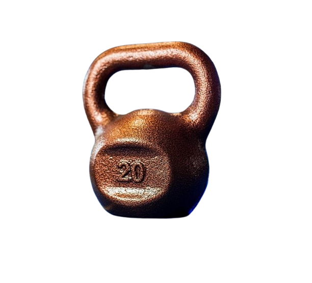 Гиря чугунная RN-Sport металлическая 20 кг Бронзовый (2522949923_rn-spor_2)