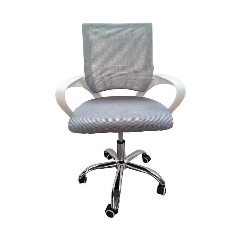 Офисное кресло Бело-серый (333308) - фото 8