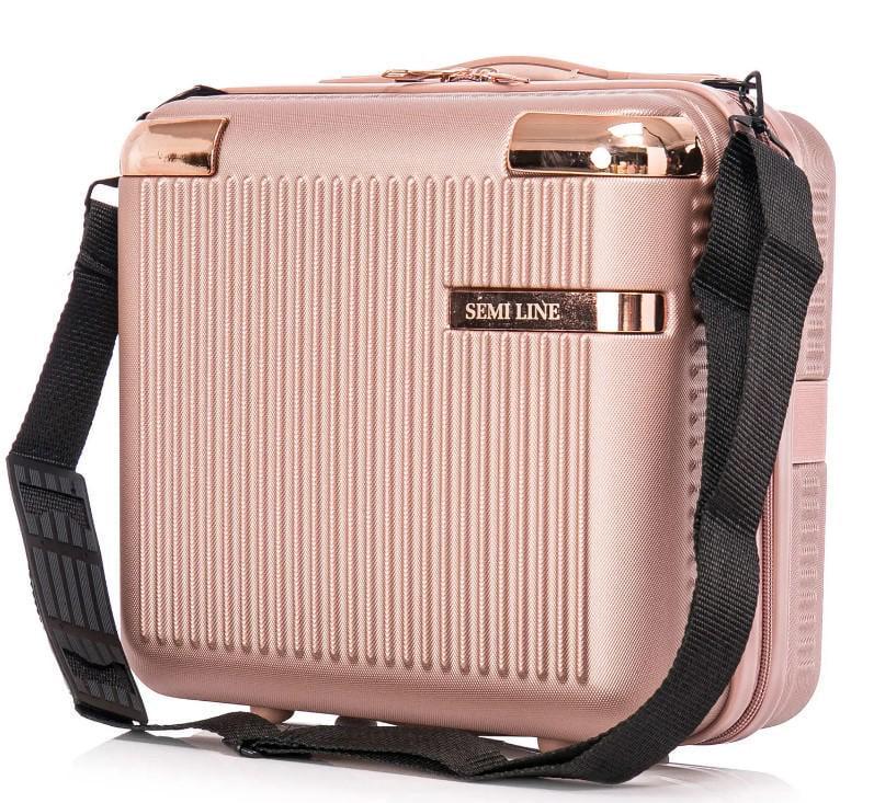 Кейс для косметики SEMI LINE 16 л Rose (T5664-2)