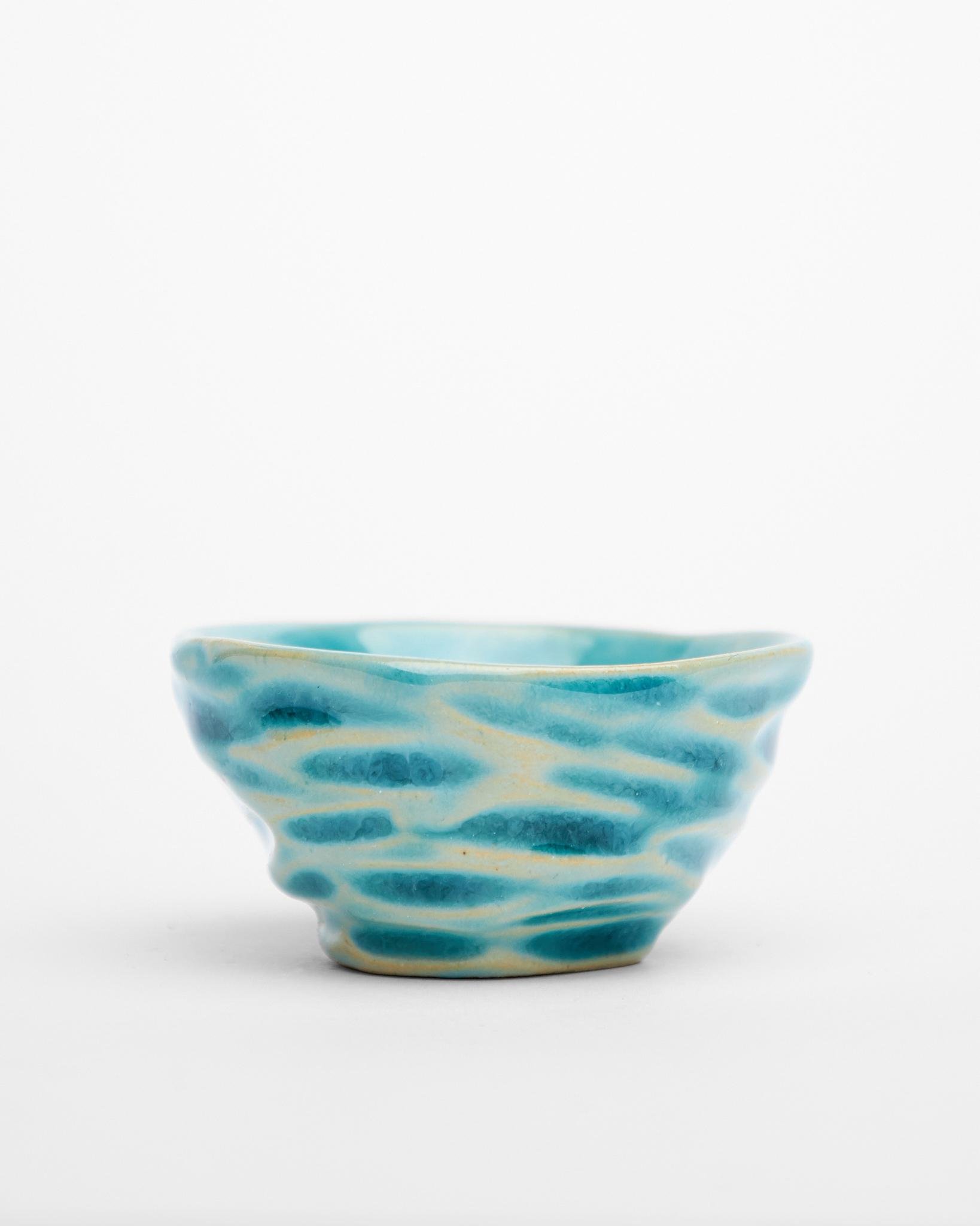 Піала чайна ручної роботи Хвилеріз міні (CUP-034) - фото 3 Піала чайна ручної роботи Хвилеріз міні (CUP-034) - фото 3