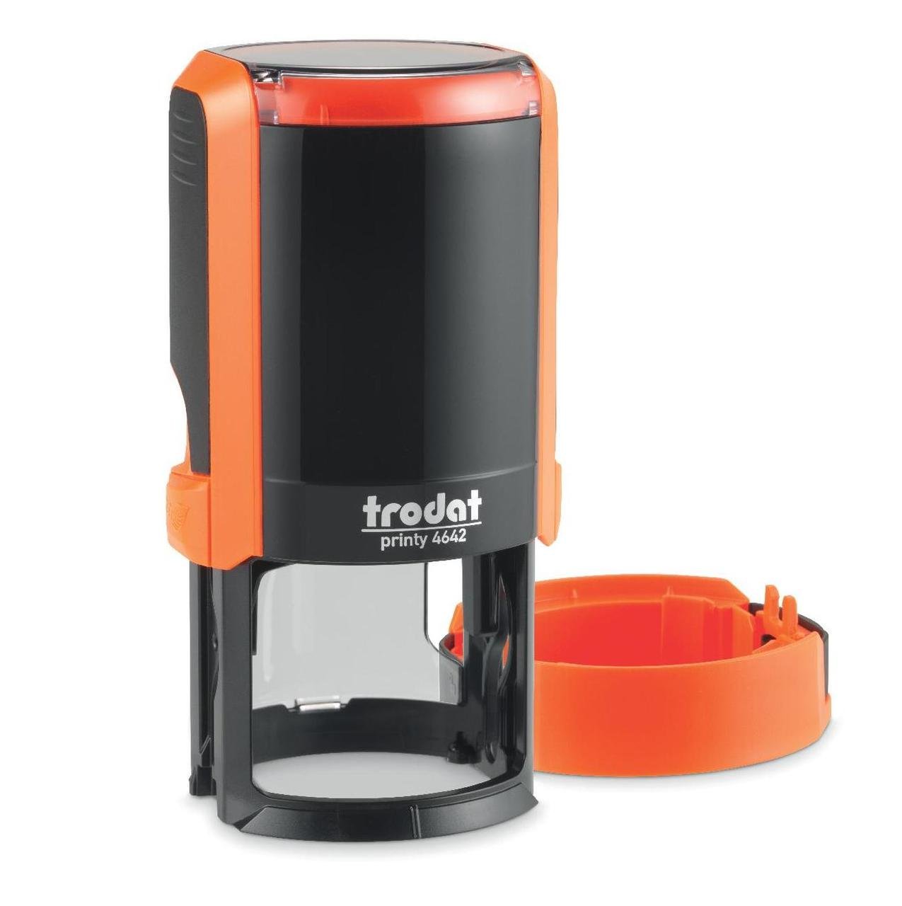 Оснащення для круглої печатки Trodat Printy 4642 d 42 мм з ковпачком Помаранчевий (4642 Помаранчевий)
