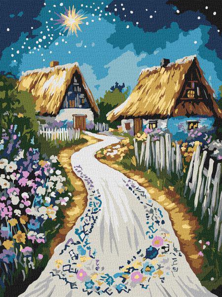 Картина за номерами Ideyka Хата 30x40 см (Id-KHO5161)