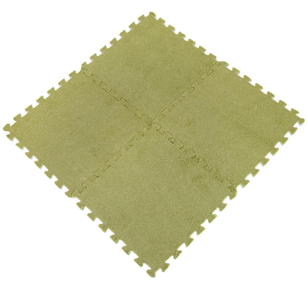 Килимок-пазл з ворсом RIAS PZ-101 1 ігровий 30x30 см Green (3_06753) - фото 4 Килимок-пазл з ворсом RIAS PZ-101 1 ігровий 30x30 см Green (3_06753) - фото 4