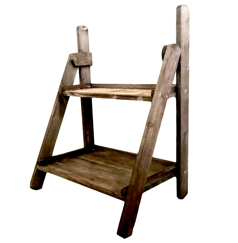 Подставка для сумок из дерева Дамам Капучино (ПСМ-000309)