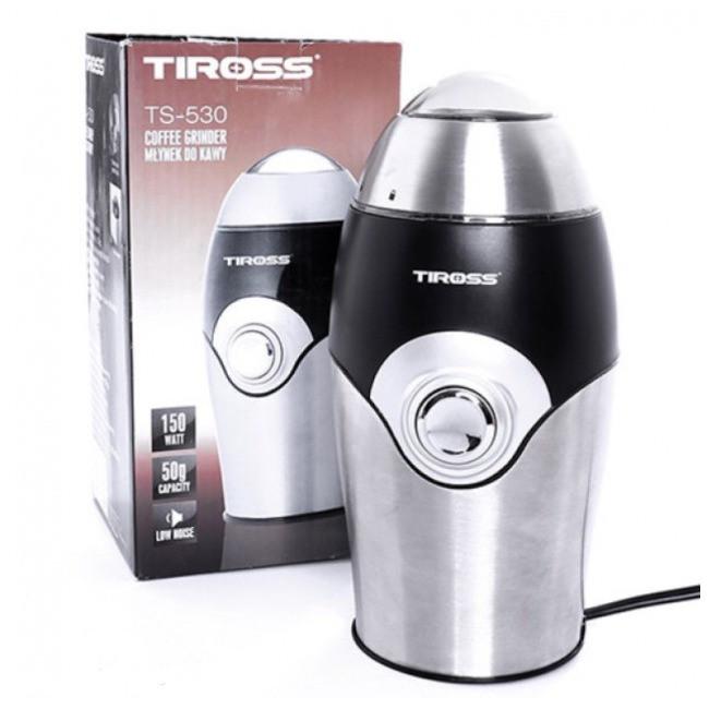 Кофемолка электрическая Tiross TS-530 Silver (iz13940) - фото 4