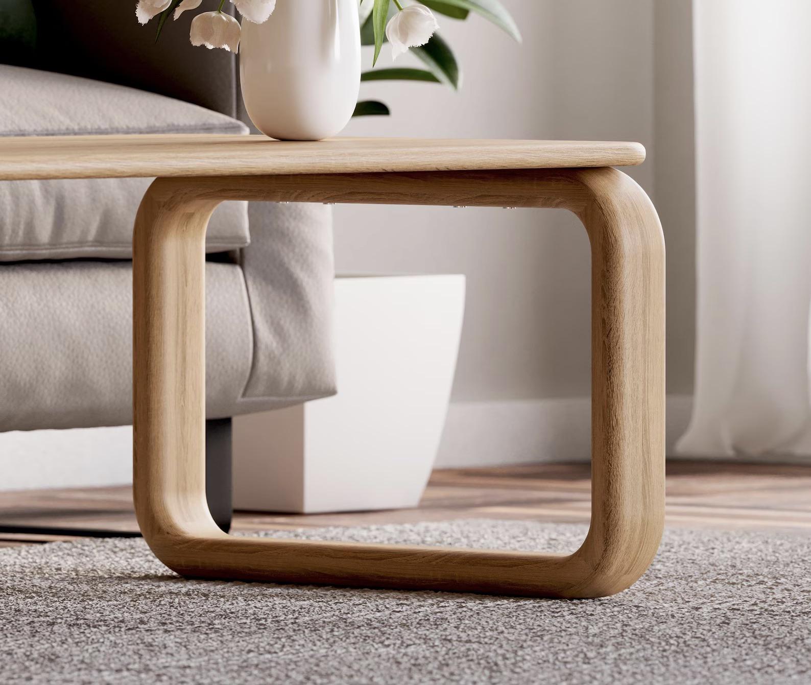 Журнальный столик Ostin из массива дуба (2693935229) - фото 3