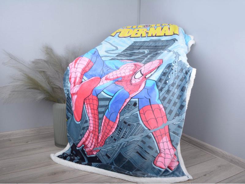 Плед детский из микрофибры Spider-Man 140538 (DR009660)